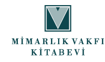 Mimarlýk Vakfý - Kitabevi